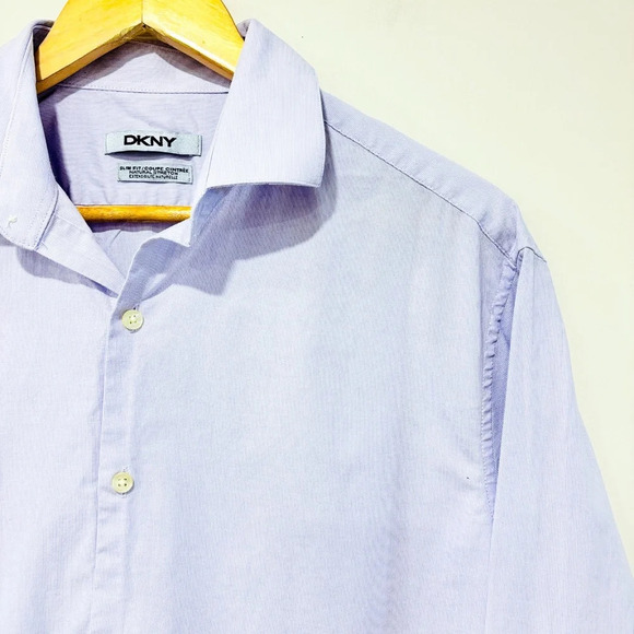 DKNY Lilac shirt - Picture 3 of 10